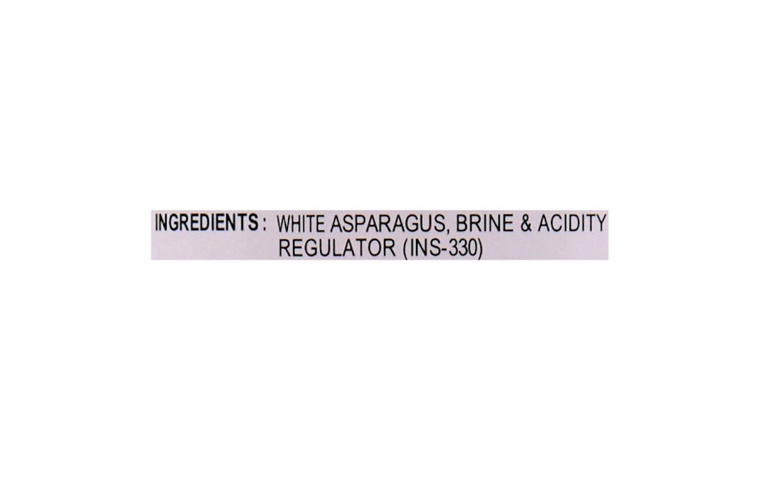 Golden Crown White Asparagus Spears (In Brine)   Glass Jar  330 grams